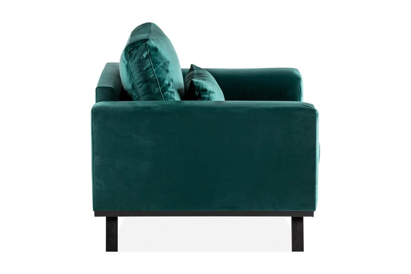 Copenhagen Lenestol Fløyel - Grønn - Møbler - Stoler - Lenestoler - Fløyelslenestol