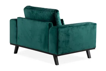 Copenhagen Lenestol Fløyel - Grønn - Møbler - Stoler - Lenestoler - Fløyelslenestol