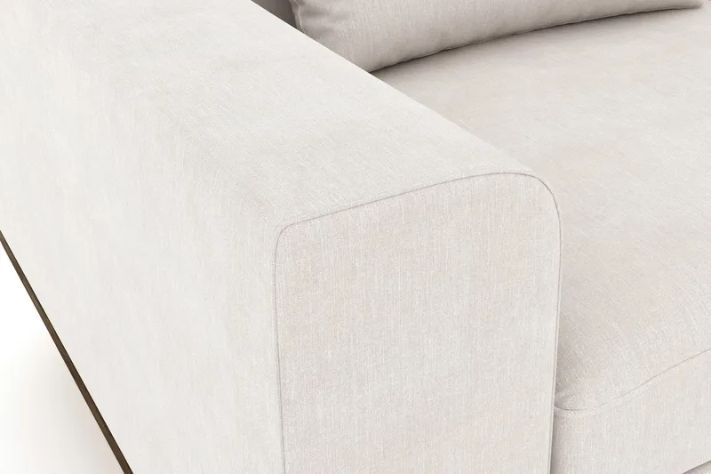 Copenhagen Lenestol Lin - Beige - Møbler - Stoler - Lenestoler