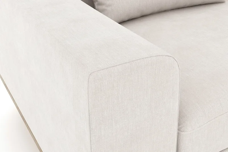 Copenhagen Lenestol Lin - Beige - Møbler - Stoler - Lenestoler