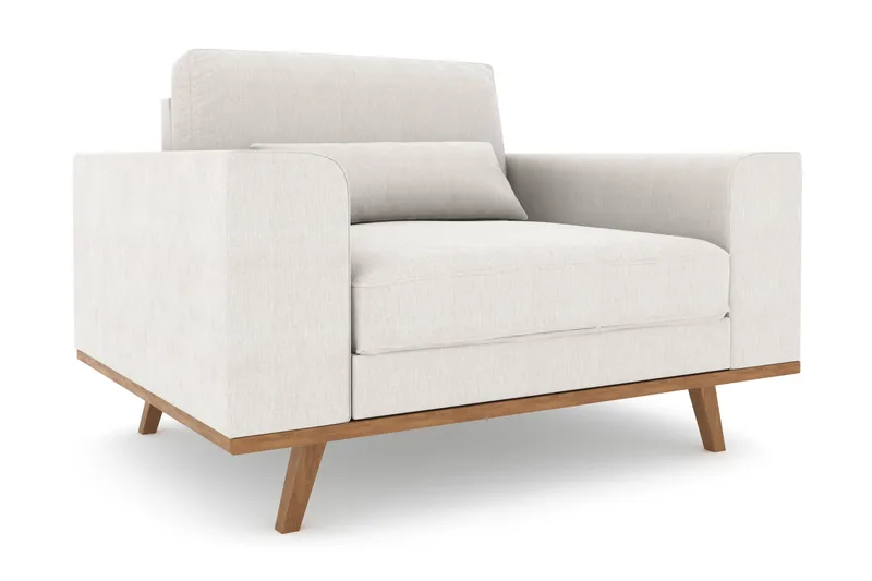 Copenhagen Lenestol Lin - Beige - Møbler - Stoler - Lenestoler