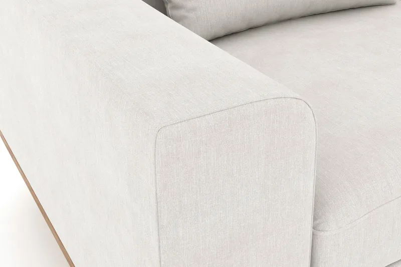 Copenhagen Lenestol Lin - Beige - Møbler - Stoler - Lenestoler