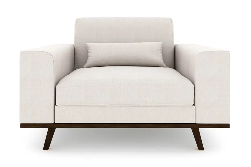 Copenhagen Lenestol Lin - Beige - Møbler - Stoler - Lenestoler