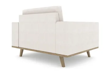 Copenhagen Lenestol Lin - Beige - Møbler - Stoler - Lenestoler