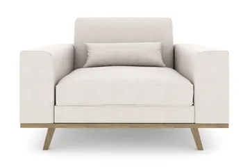 Copenhagen Lenestol Lin - Beige - Møbler - Stoler - Lenestoler