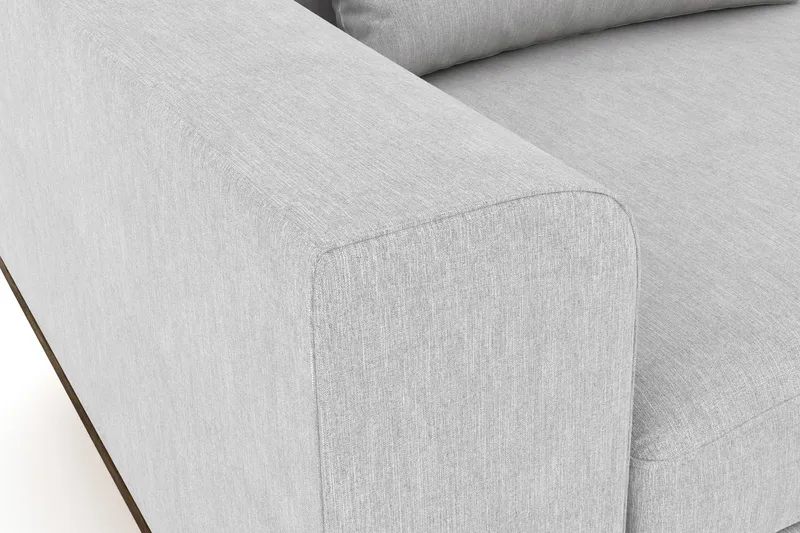 Copenhagen Lenestol Lin - Grå - Møbler - Stoler - Lenestoler