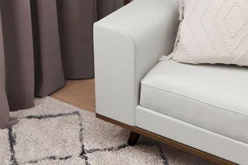 Copenhagen Lenestol Lin - Grå - Møbler - Stoler - Lenestoler