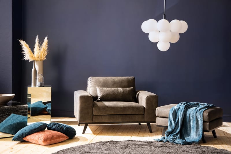 Copenhagen Lenestol - Mørkegrå - Møbler - Stoler - Lenestoler