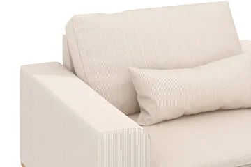 Copenhagen Lenestol med Fotskammel - Lysebeige - Møbler - Stoler - Lenestoler - Lenestol med fotskammel