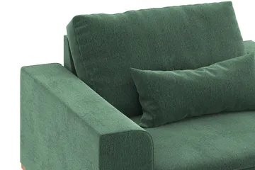 Copenhagen Lenestol med Fotskammel - Mørkegrønn - Møbler - Stoler - Lenestoler