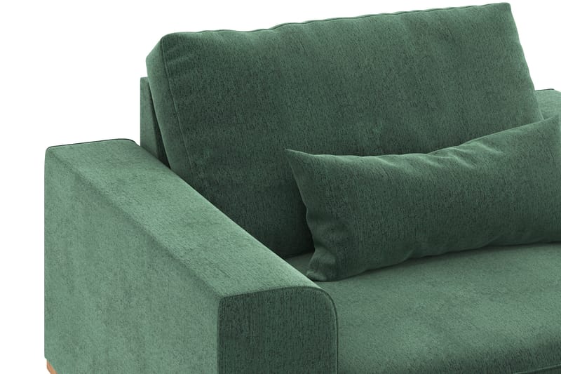 Copenhagen Lenestol med Fotskammel - Mørkegrønn - Møbler - Stoler - Lenestoler