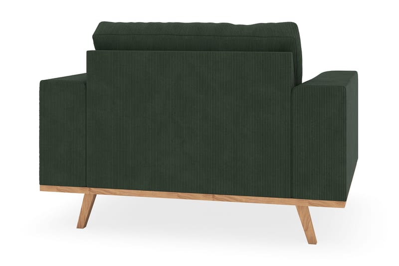 Copenhagen Liggelenestol med fotskammel - Mørkegrønn - Møbler - Stoler - Lenestoler