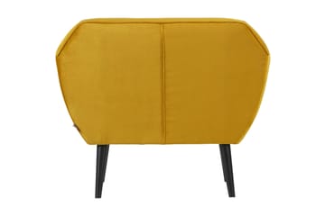 Corollos Fløyelslenestol - Oker - Møbler - Stoler - Lenestoler - Fløyelslenestol
