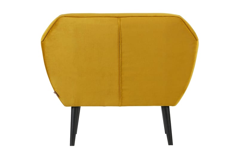 Corollos Fløyelslenestol - Oker - Møbler - Stoler - Lenestoler - Fløyelslenestol