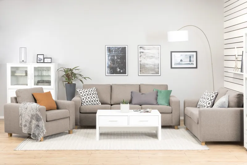 Crazy Lenestol - Beige - Møbler - Stoler - Lenestoler