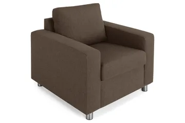 Metall,Runde metallben - Brun