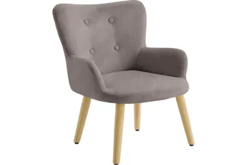 Decatur Loungelenestol - Kremhvit - Møbler - Stoler - Lenestoler