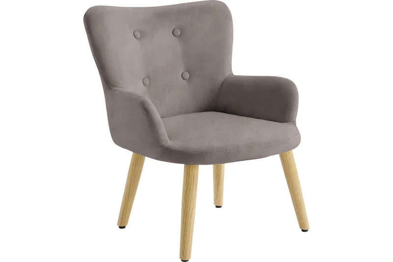 Decatur Loungelenestol, Kremhvit