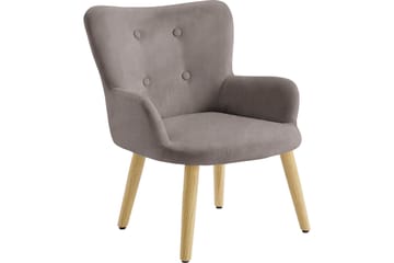 Decatur Loungelenestol - Kremhvit - Møbler - Stoler - Lenestoler