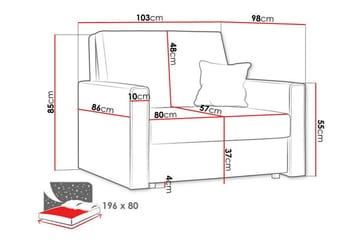 Denegal Lenestol - Møbler - Stoler - Lenestoler
