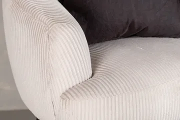 Derry Lenestol - Beige Cordfløyel - Møbler - Stoler - Lenestoler