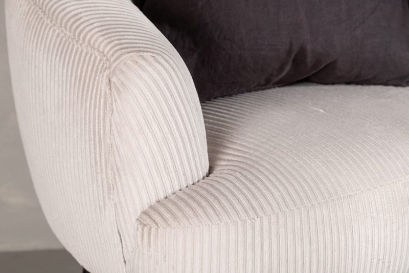 Derry Lenestol - Beige Cordfløyel - Møbler - Stoler - Lenestoler