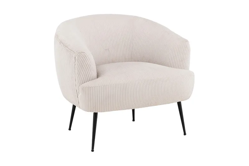 Derry Lenestol, Beige Cordfløyel