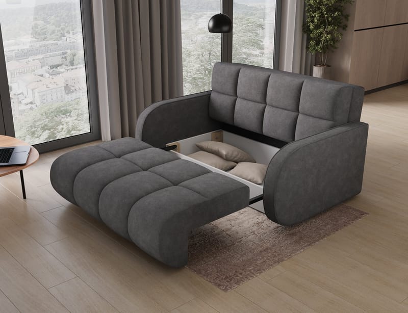 Deverio 2-seters sovesofa med oppbevaring - Poco 04 - Møbler - Stoler - Lenestoler - Sengestol