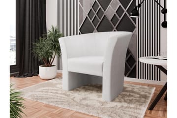 Dynir Klubblenestol - Hvit - Møbler - Stoler - Lenestoler - Klubblenestol