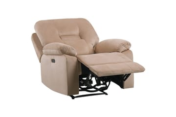 Elektrisk reclinerlenestol Rovik Beige - Beige - Møbler - Stoler - Lenestoler - Recliner