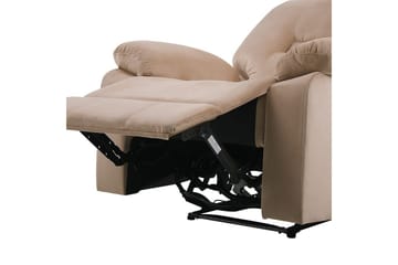 Elektrisk reclinerlenestol Rovik Beige - Beige - Møbler - Stoler - Lenestoler - Recliner