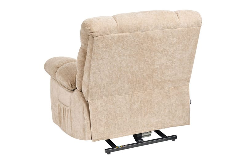 Elektrisk reclinerstol Ares Beige - Beige - Møbler - Stoler - Lenestoler - Liggestol