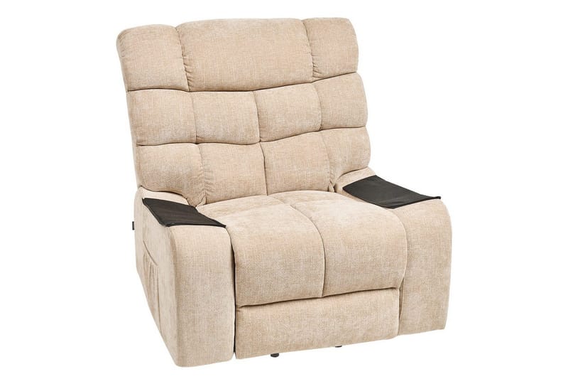 Elektrisk reclinerstol Ares Beige - Beige - Møbler - Stoler - Lenestoler - Recliner