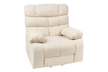 Elektrisk reclinerstol Ares Lysebeige - Lysebeige - Møbler - Stoler - Lenestoler - Recliner