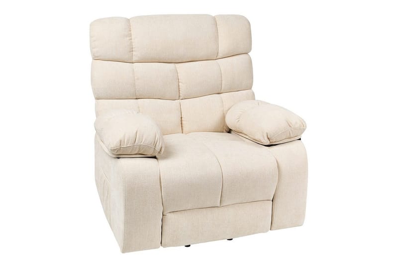 Elektrisk reclinerstol Ares Lysebeige - Lysebeige - Møbler - Stoler - Lenestoler - Recliner