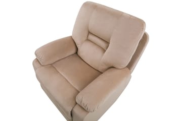 Elektrisk reclinerstol Bergen Beige - Beige - Møbler - Stoler - Lenestoler - Liggestol