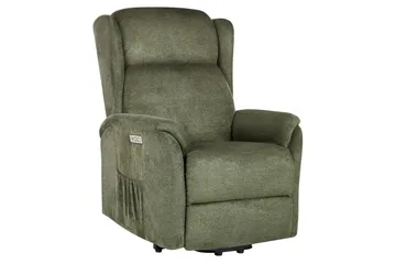 Elektrisk reclinerstol Elegy Grønn - Grønn - Møbler - Stoler - Lenestoler - Recliner