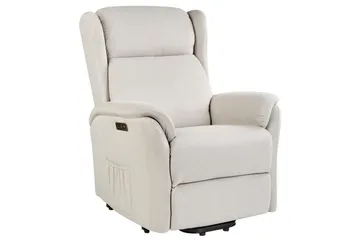 Elektrisk reclinerstol Elegy - Hvit - Møbler - Stoler - Lenestoler - Recliner