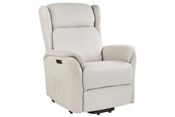 Elektrisk reclinerstol Elegy - Hvit - Møbler - Stoler - Lenestoler - Recliner