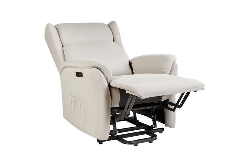 Elektrisk reclinerstol Elegy - Hvit - Møbler - Stoler - Lenestoler - Recliner