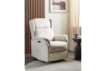 Elektrisk reclinerstol Elegy - Hvit - Møbler - Stoler - Lenestoler - Recliner