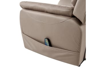 Elektrisk reclinerstol Glorie Grå - Grå - Møbler - Stoler - Lenestoler - Massasjestol