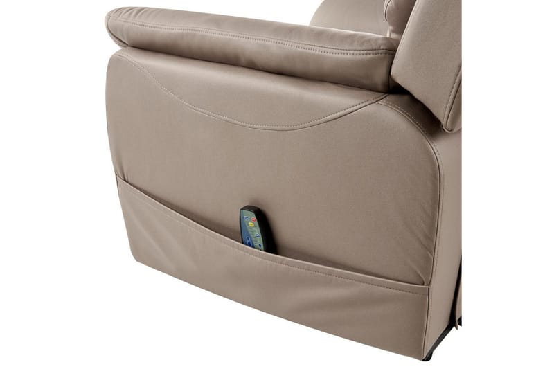 Elektrisk reclinerstol Glorie Grå - Grå - Møbler - Stoler - Lenestoler - Massasjestol