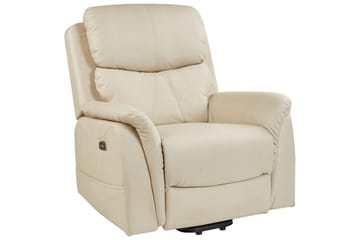 Elektrisk reclinerstol Glorie Hvit