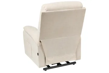 Elektrisk reclinerstol Rise Lysebeige - Lysebeige - Møbler - Stoler - Lenestoler - Recliner