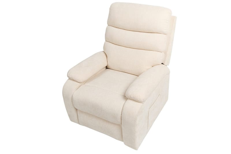 Elektrisk reclinerstol Rise Lysebeige - Lysebeige - Møbler - Stoler - Lenestoler - Liggestol