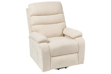 Elektrisk reclinerstol Rise Lysebeige - Lysebeige - Møbler - Stoler - Lenestoler - Recliner