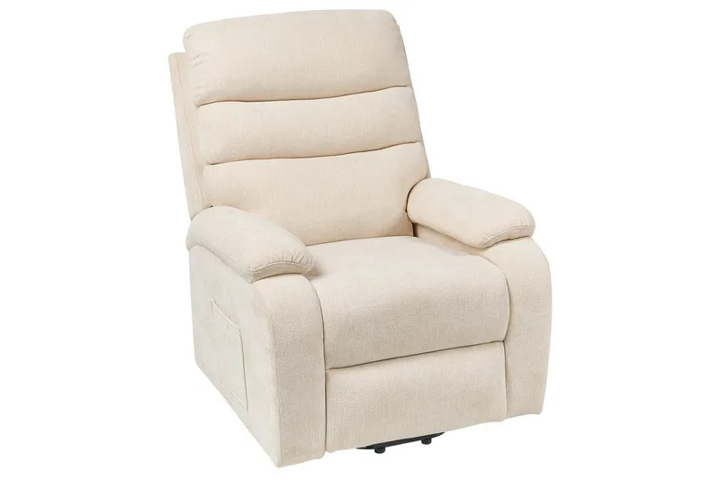 Elektrisk reclinerstol Rise Lysebeige - Lysebeige - Møbler - Stoler - Lenestoler - Recliner