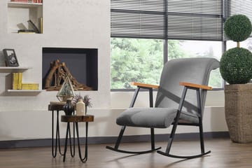 Elinore Gyngestol - Grå - Møbler - Barnemøbler - Barnestol - Gynestol barn