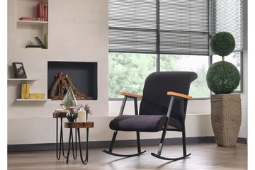 Elinore Gyngestol - Svart - Møbler - Barnemøbler - Barnestol - Gynestol barn